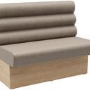 Abbildung Right-hand end element 120cm Ripple Schrägansicht