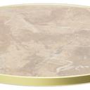 Abbildung Plateau de table Easy Gold Halla Seitenansicht