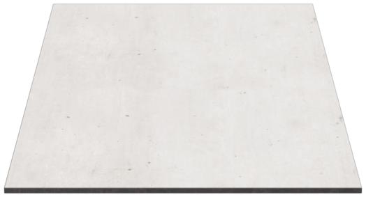 Abbildung Tischplatte Compact Slim Seitenansicht