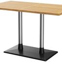Abbildung Eettafel Modular T Schrägansicht