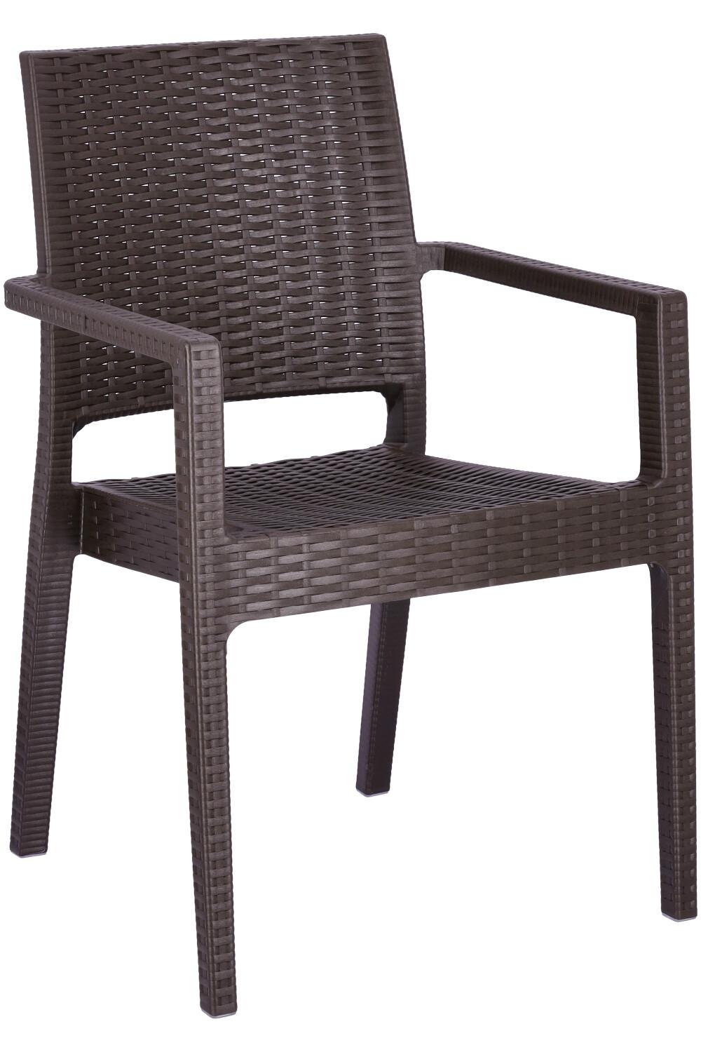 Abbildung Chaise à accoudoirs Erik Schrägansicht