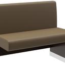 Abbildung Anbau-/Abschlusselement 100 cm H-Line Schrägansicht