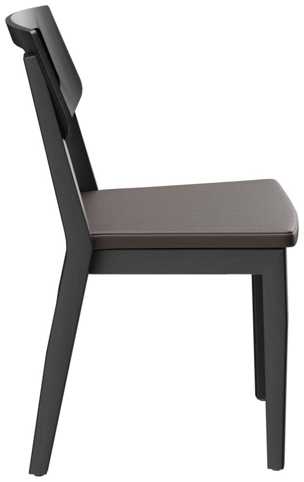 Abbildung chair Quorum O Seitenansicht