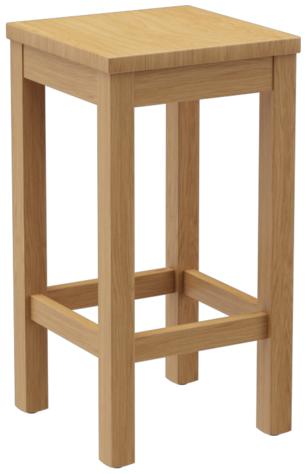 Tabouret mi-hauteur Delu