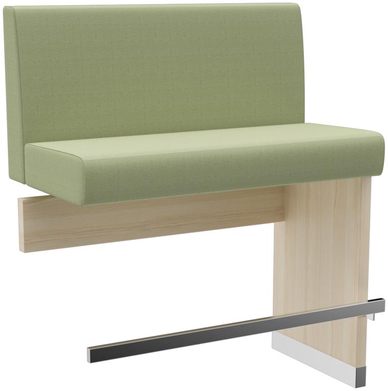 Extension/End element 100 cm H-Line