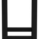 Abbildung halbhoher Hocker Delu Rückansicht