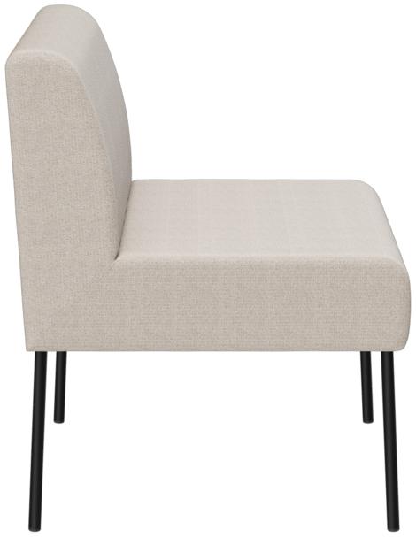 Abbildung Einzelelement 65 cm Solvia Seitenansicht