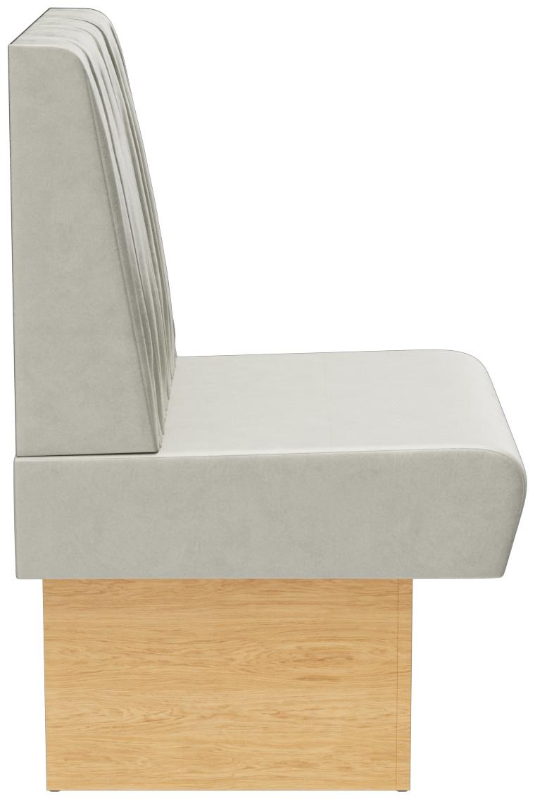 Abbildung Afsluitend element links 60cm Drapelle Seitenansicht