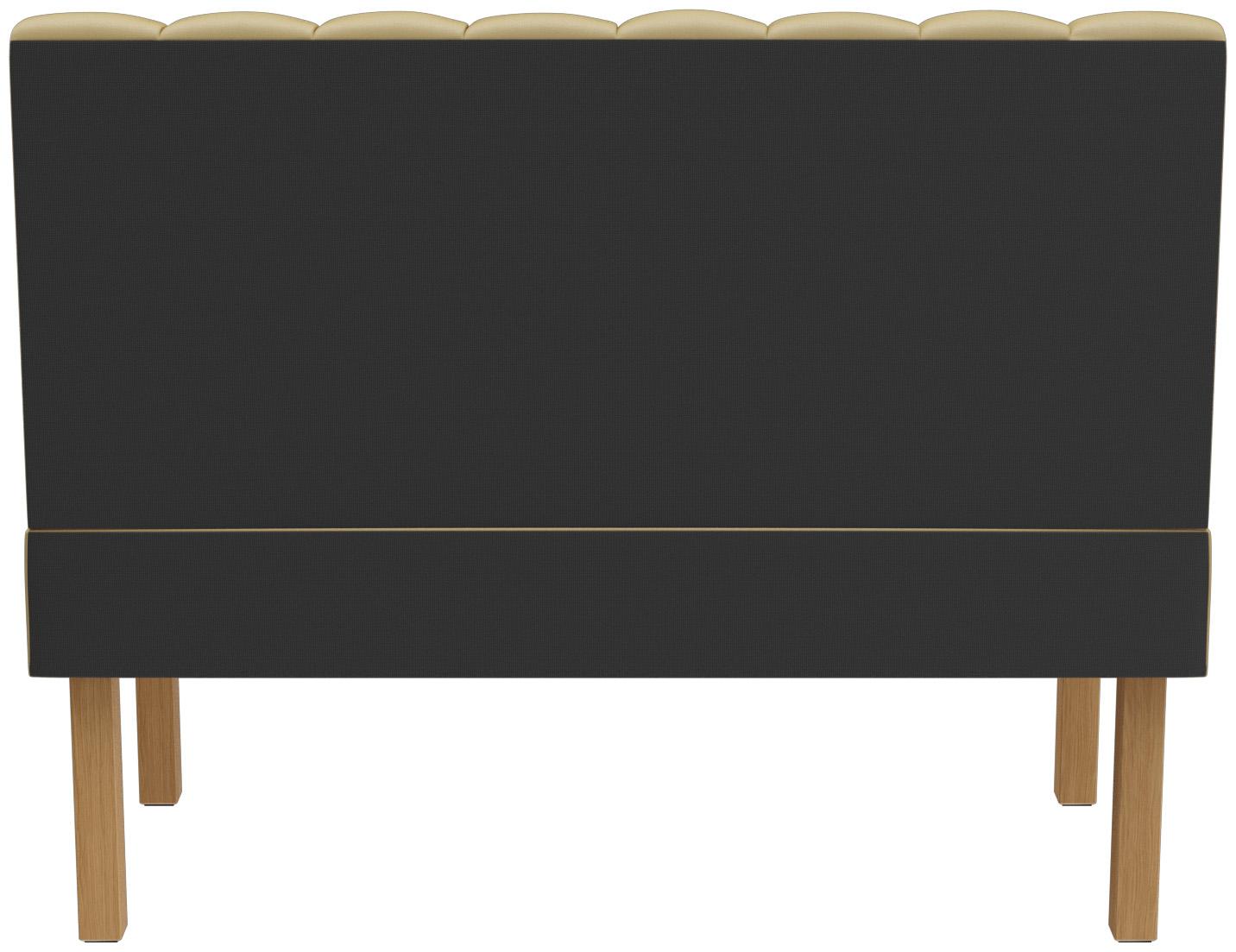 Abbildung Abschlusselement links 120cm Felipa Rückansicht